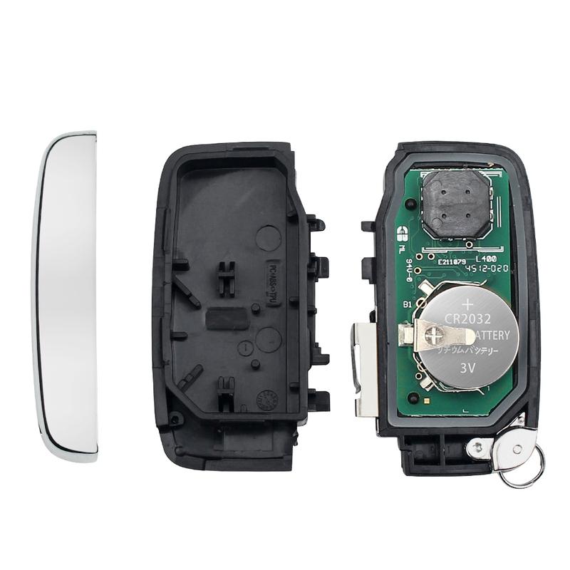 KEYYOU With Battery 315 433 Mhz Remote Car Key For Jaguar XJ XF XE F PACE Land Rover Range Sport Vogue Evoque Velar KOBJTF10A