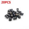 10/20/50/100 Pcs M5 Rubber WellNut 5mm Metric Motorcycle Windscreen Well Nut Wellnuts Brass NUTS For Windscreens Fairings Cowl