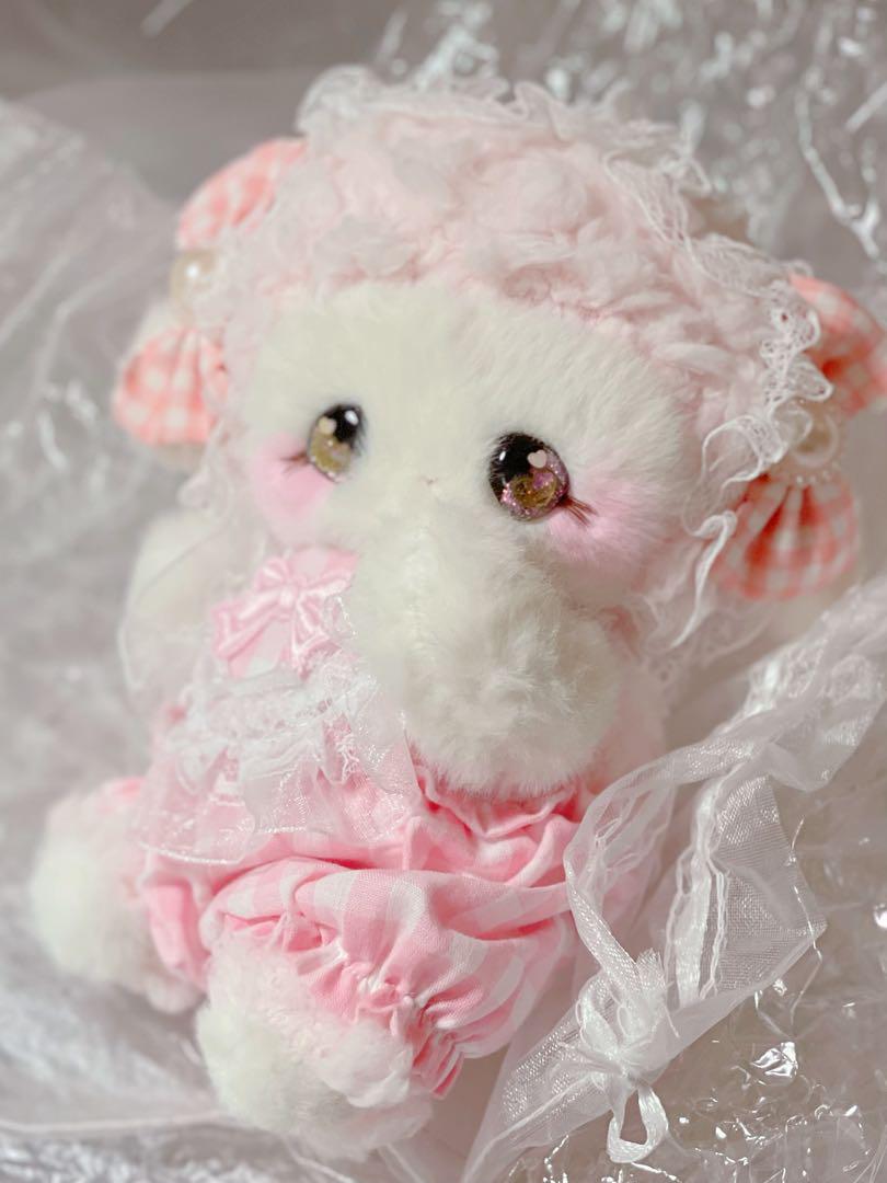 

[USED] Sanrio Move Pream Artist Wool Teddy Bear Handmade Plush Sheep