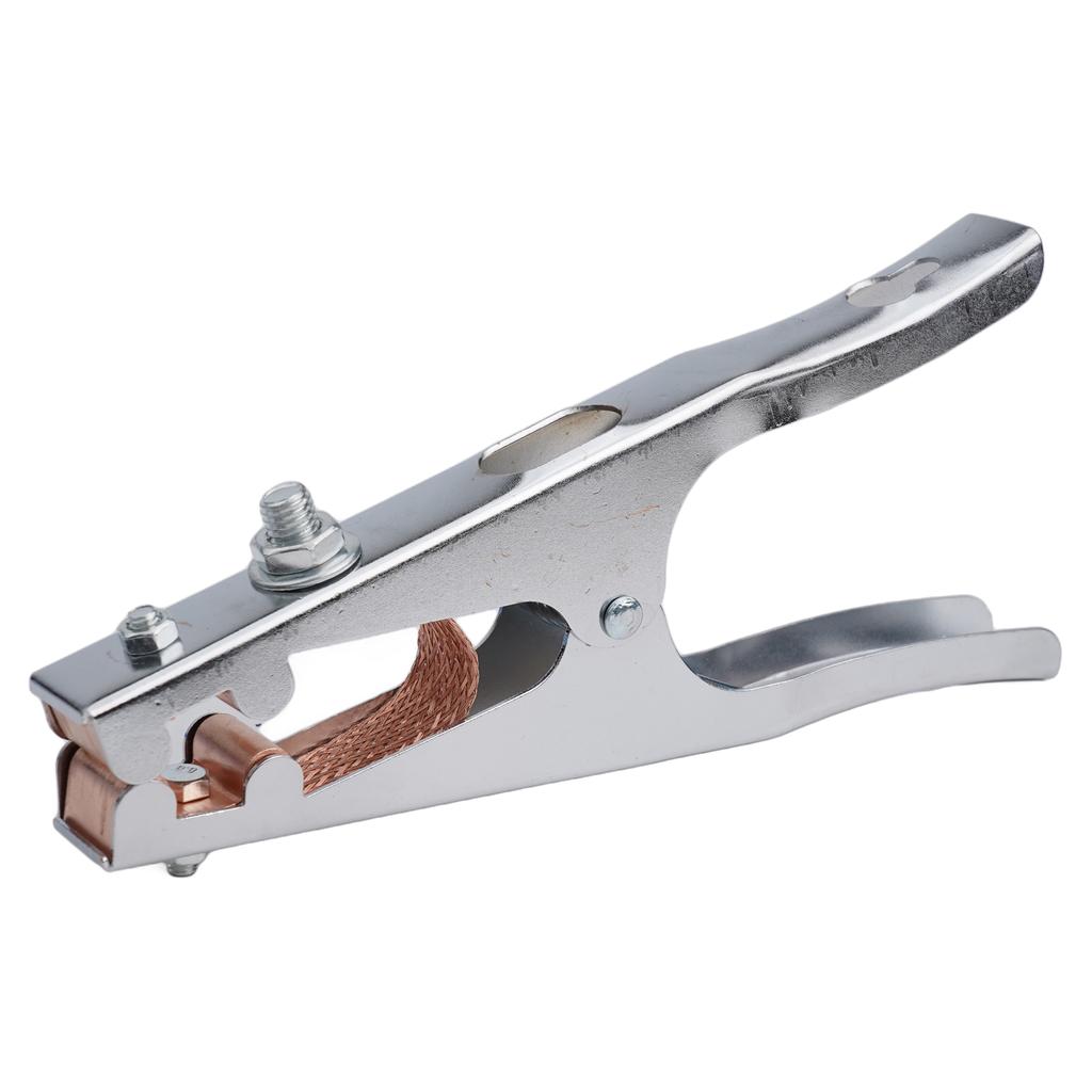 Heavy Duty Welding Ground Clamp for Reliable Grounding Compatible with MIG MMA TIG Welders Ergonomic for User Comfort