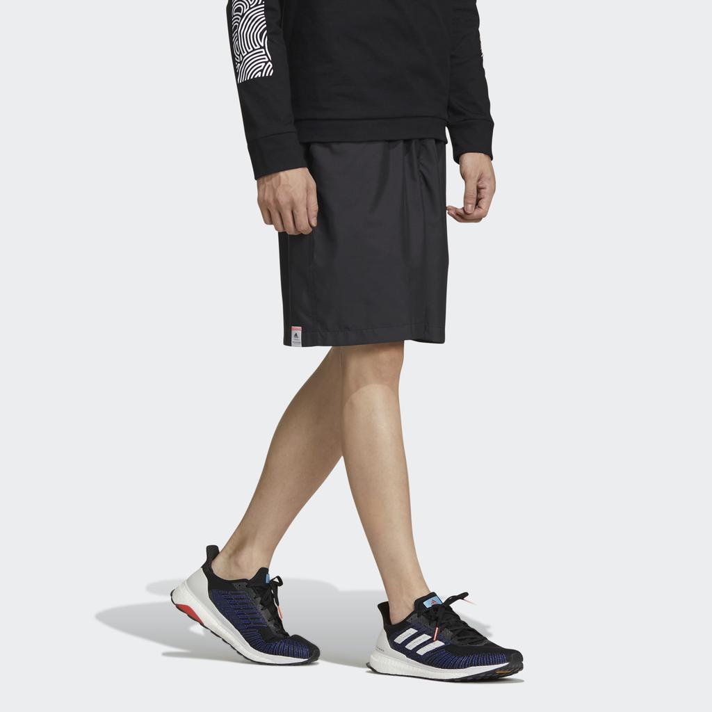 Adidas Casual Sport Drawstring Breathable Shorts Men Bottoms Black GD4971