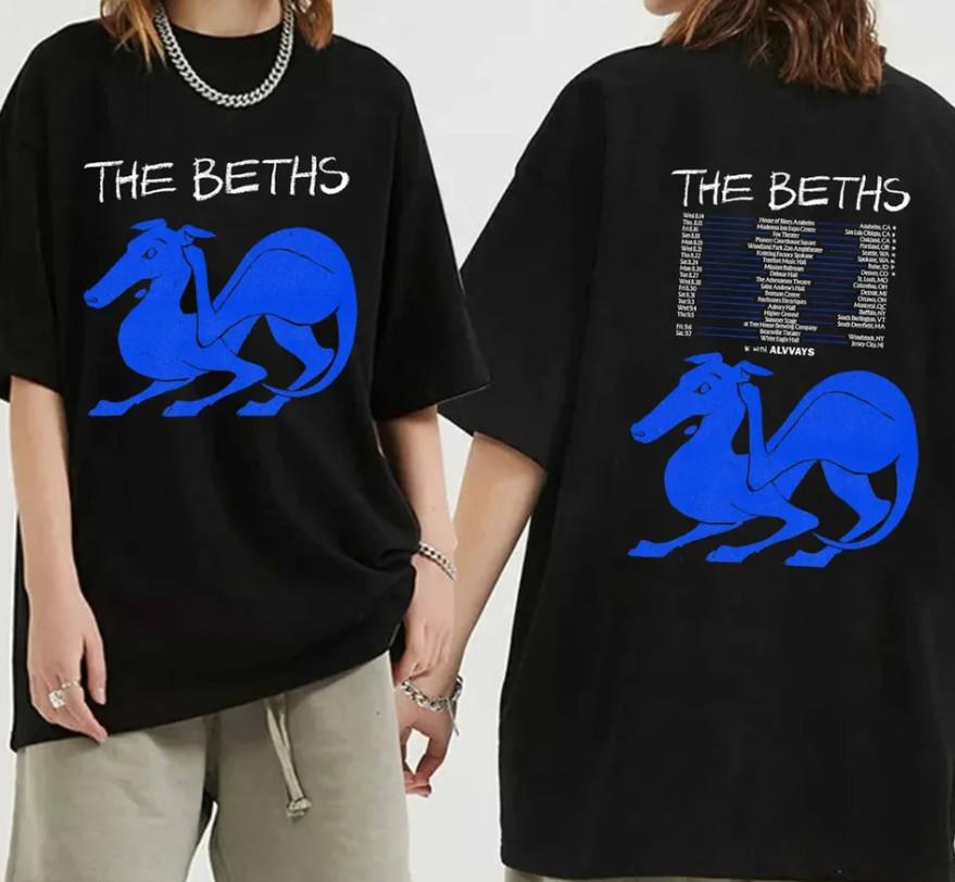 The Beths 2024 Tour Shirt for Concert Attendees Heavyweight T-shTshirt Unisex T-Shirt XXXXL