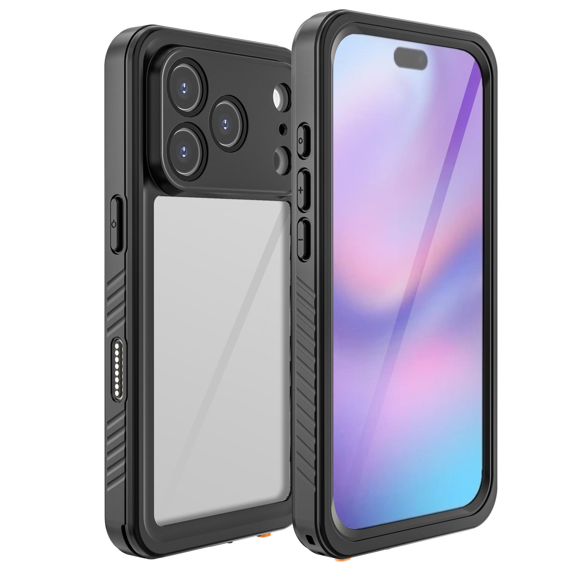 

Red Pepper iPhone 17 Waterproof Shockproof Full Coverage Case 17 чёрный