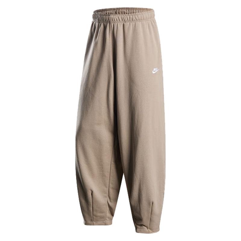 Nike Club Fleece Oversized French Terry Pants Khaki HJ1823-247 XL