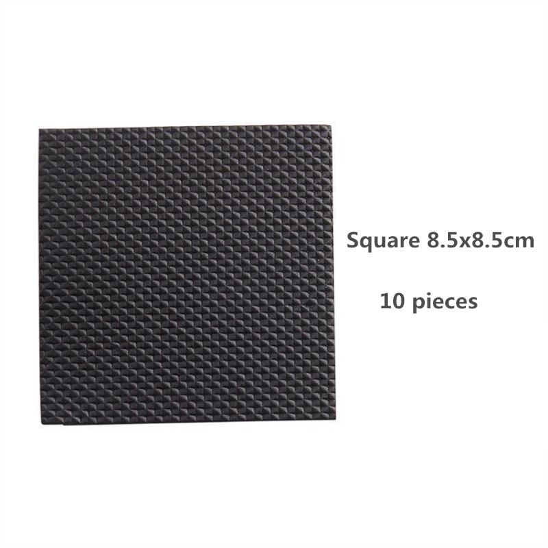1 lot Chair Table Leg Gasket Door Toilet Anti-collision Sticker Furniture Stool Legs Soft  Protection Pad Can Be Cut At Will