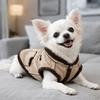 with Traction Warm Dog Winter Waistcoat Comfortable Wind Breaker Thicken Dog Coat Sleeveless Dog Vest Jacket For Cold Weather