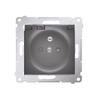 Socket for IP44 Version, Contact Cover with Frame Seal. Transparent Flap