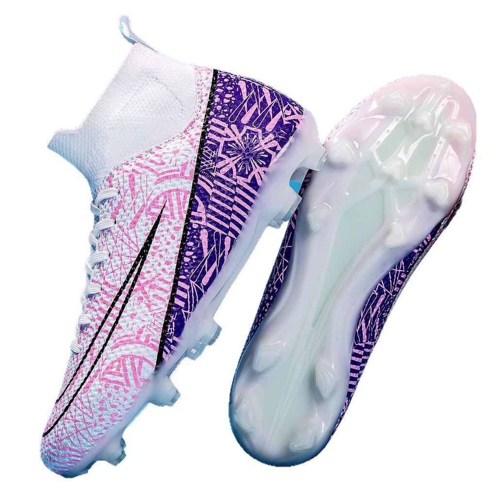 Xiyin Fußballschuhe Herren gebrochene Stollen Studenten Jugend Rasen Spikes Wettkampf Trainingsschuhe