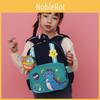 Cute Dinosaur Pattern Backpack For Children Breathable Oxford Cloth Bag For Kindergarten