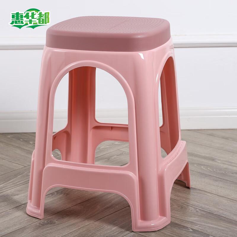 HUIHUADU Durable Non-Slip Plastic Stool