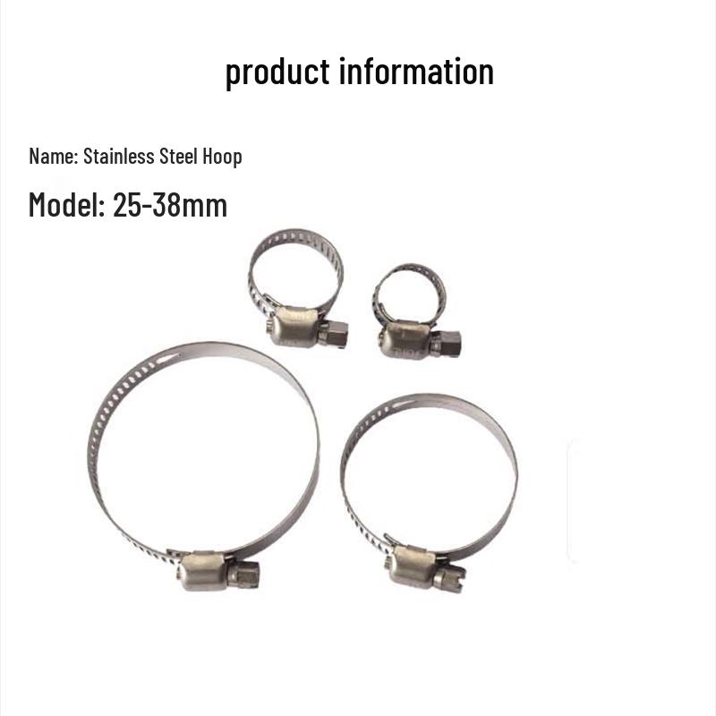 Weierdong 304 Stainless Steel Hose Clamp