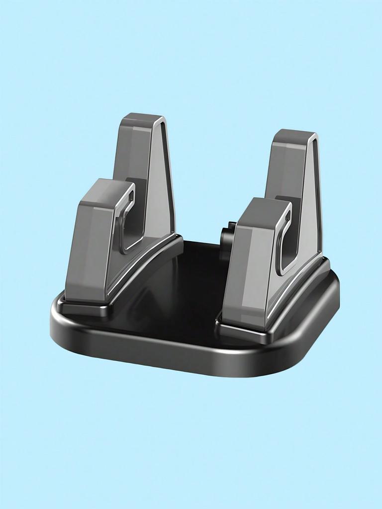360° Rotatable Car Phone Mount – Soft Silicone Material, ABS&Silicone Hybrid Construction, Ideal for Dashboard or Center Console