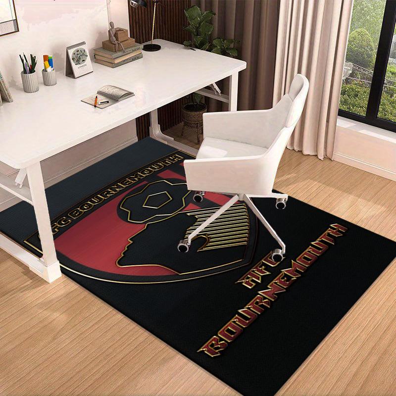 Afc Crest Printed Area Rug for Office, Chair Rug, Decorative Carpet Floor Mat, Large Size Fan gifts Christmas gifts