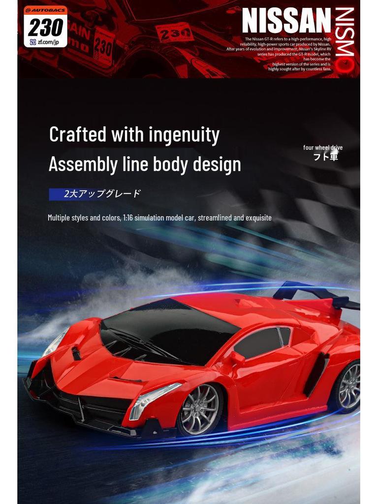 High-Speed RC Police Racing Car Toy for Kids Ages 5-8: Electric, Off-Road & Drifting Capabilities