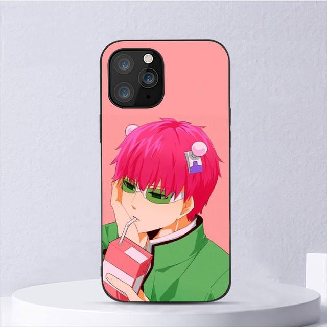 The Disastrous Life Of Saiki K Saiki Kusuo Phone Case For Iphone 11 12 Mini 13 14 Pro Xs Max X 8 7 6s Plus 5 Se Xr Shell