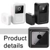 , Wireless Intercom Smart Home Video Bell Smart Intercom Voice Change Feature Long-Range Reception Reliable Performance