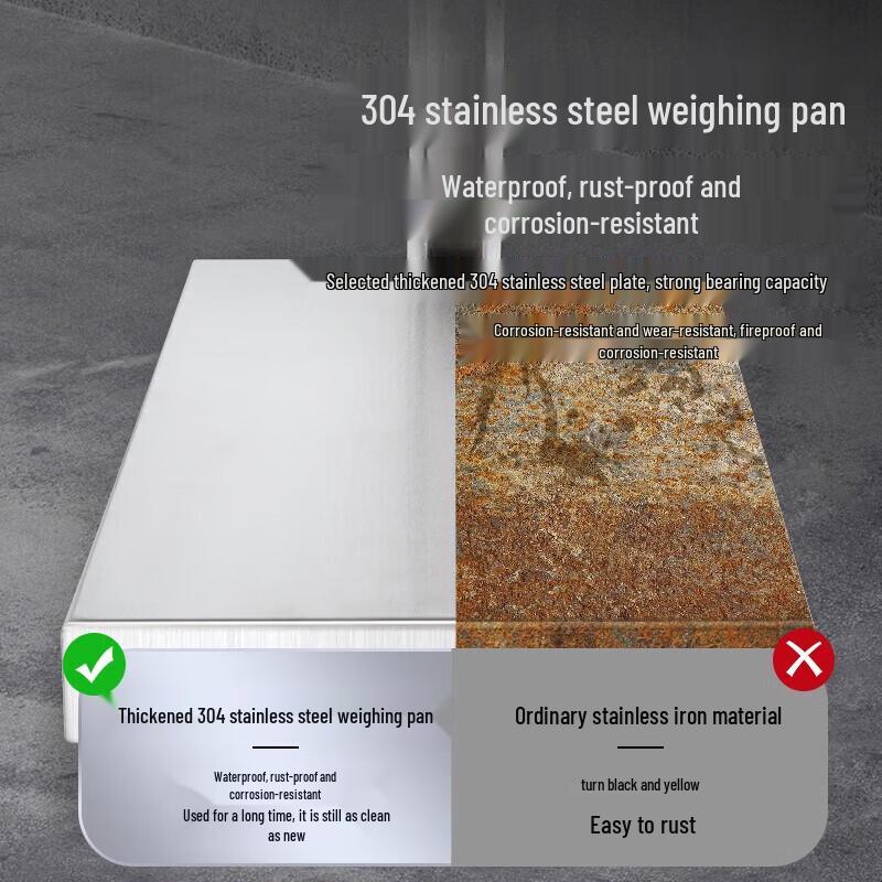 Hochoice 304 Stainless Steel Foldable Commercial Platform Scale