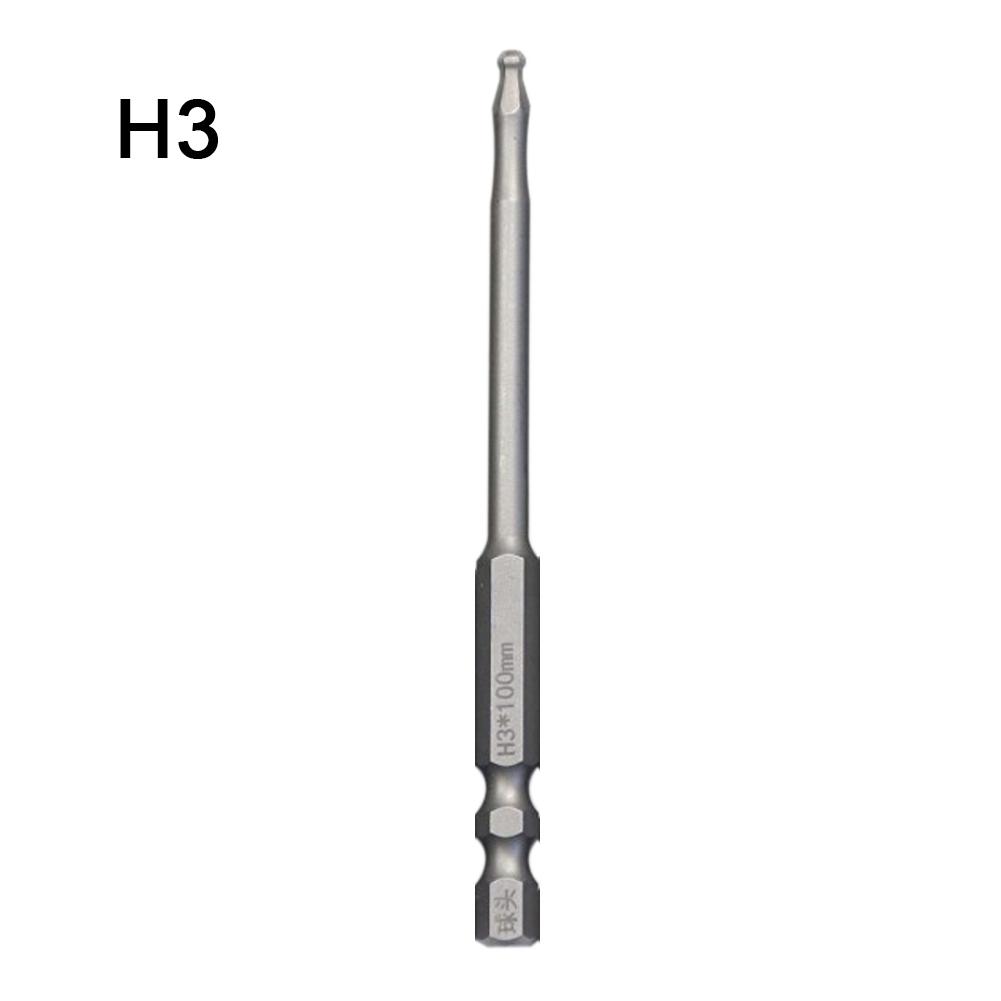 Screwdriver Bit Alloy Steel Ball End Screwdriver Bit Ball Head Hexagon