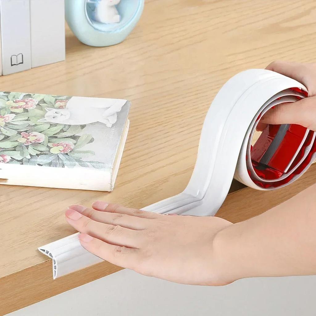 Home Anti Collision Strip Safety Corner Guards Soft Edge Bump Protection for Table Waterproof Anti Mould Self Adhesive Strip