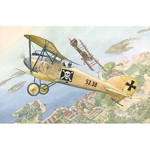 Roden Albatros D.III Oeflag S.53 German Sesquiplane Fighter Airplane Model Kit