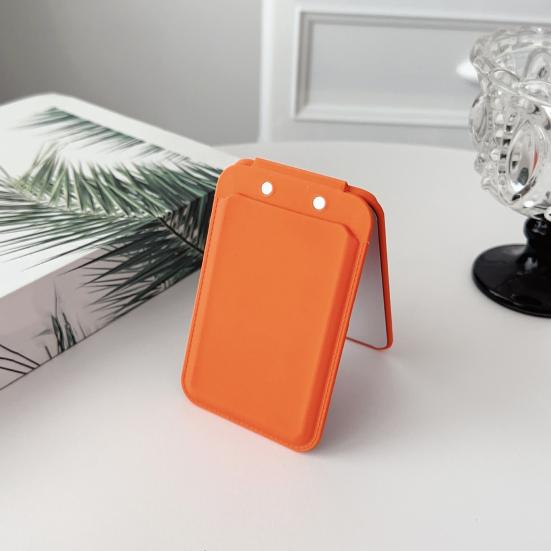 Magnetic Card Holder with Mirror Anti-slip Phone Stand for Magsafe for iPhone