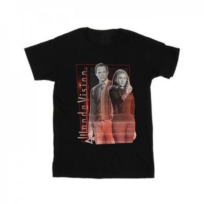 Marvel Herren WandaVision Interference Pose T-Shirt