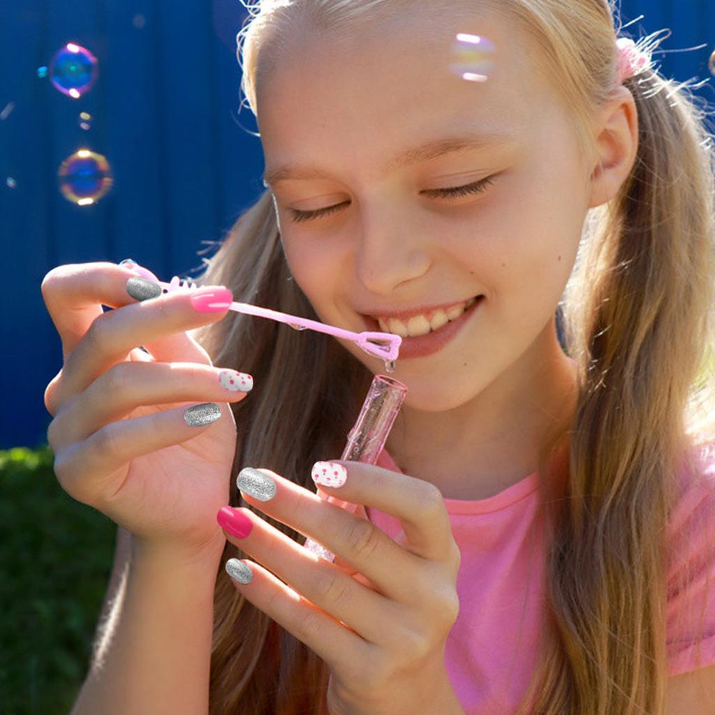 120 Stuks Celsius Set Leuke Kunstnagels Volledige Dekking Nageltips voor Kinderen Nagelkunst Kinderen Cadeau