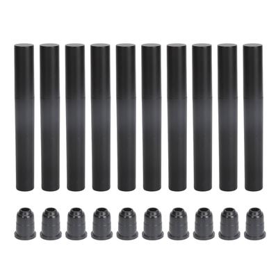 10pcs 4ml Empty Mascara Tube Black Empty Eyelash Container Refillable Plastic Mascara Bottle for
