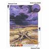 Full Drill Diamond Painting Kit Skull Tree Design DIY 5D Rhinestone Art Canvas for Room Decoration Gift