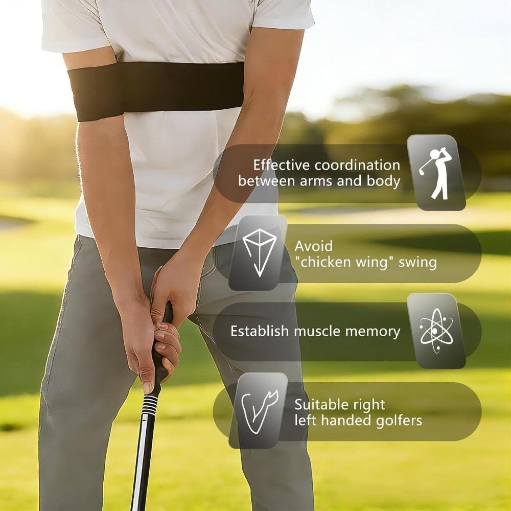 Swing Improvement Golf Training Aid Elastic Golf Swing Armband  Golf Training Tool