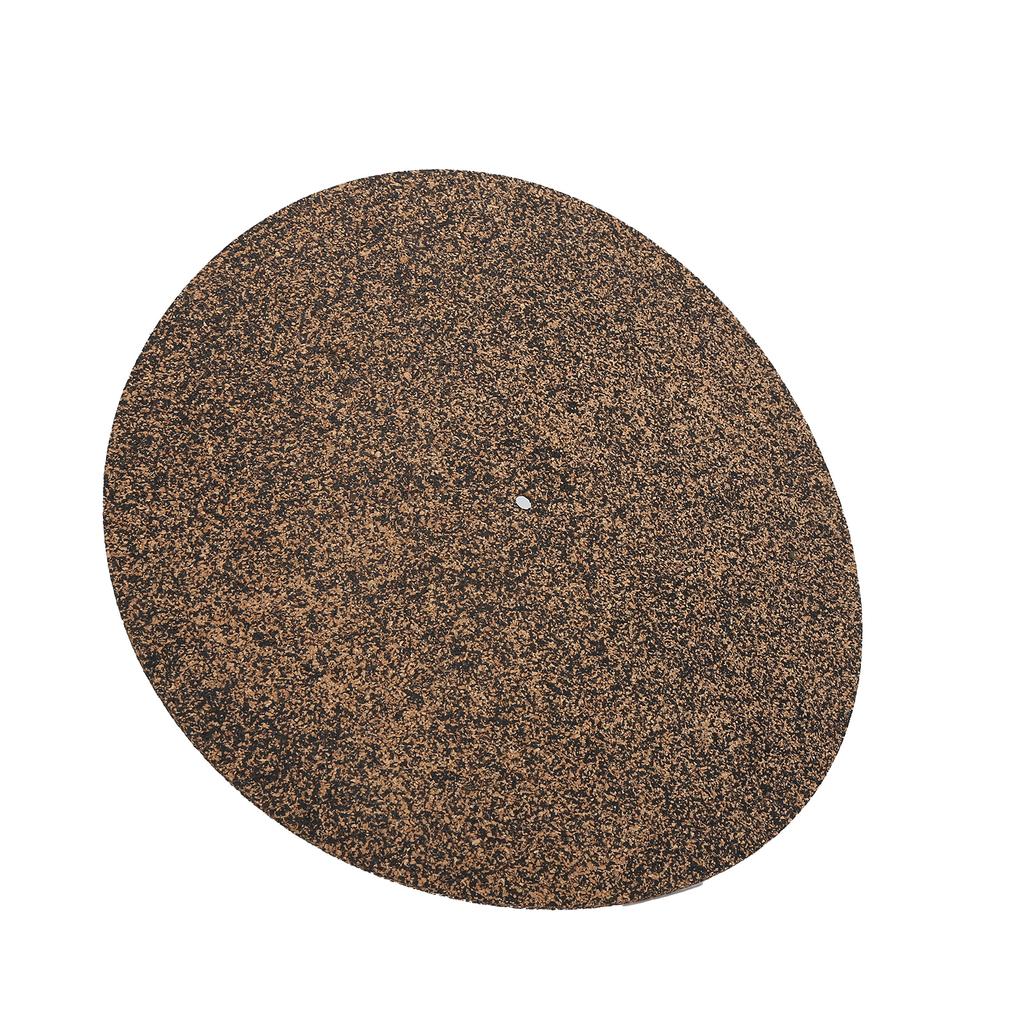 12in Vinyl Record Mat Pad Cork NonSlip AntiStatic Turntable Slipmat for LP Records
