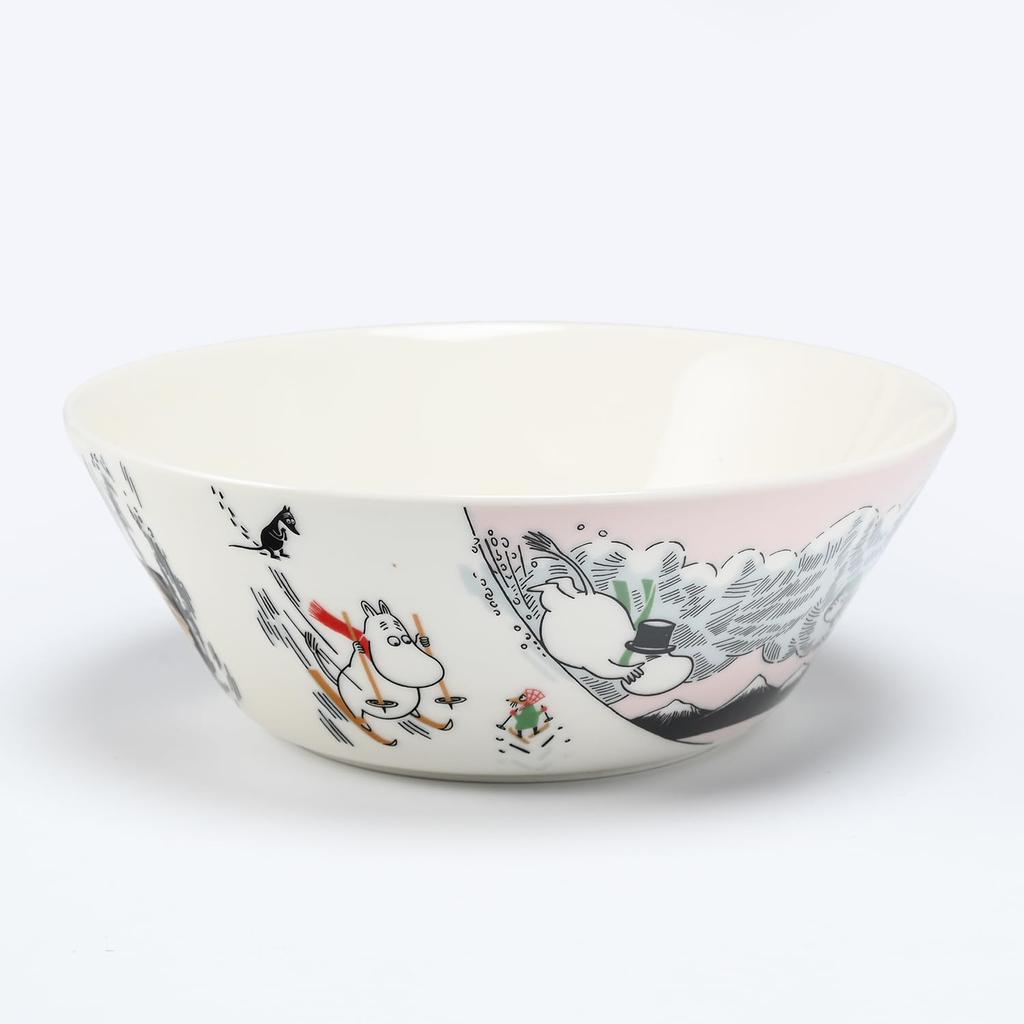 Arabia Moomin Collection Sliding Winter 2023 Limited 1068265 Bowl, 15cm, Edition, [Item]