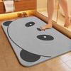 OEING Panda Diatomaceous Earth Bath Mat Set