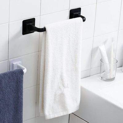 Useful Hanger Holder Toilet Wall Mount Storage Shelf Clothes Holder Bathroom Bar Towel Rack