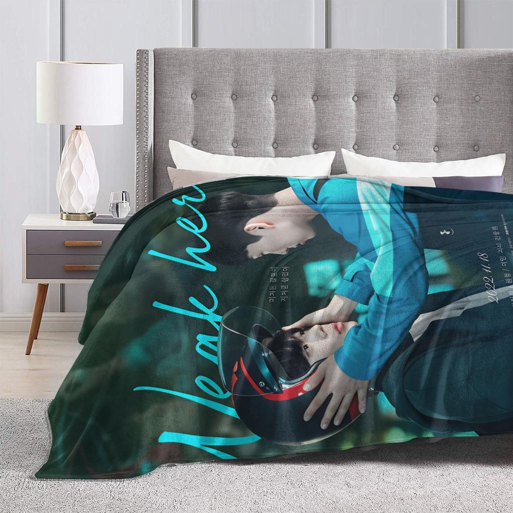 Weak Hero Korean Tv Series Flannel Blanket Winter Soft Warm Throw Blanket for Boy Girl Home Decor Funny Bedspread Sofa Bed Cover