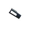 Black Titanium Headlight Button Frame Cover Trim 1X For Hyundai Tucson 2016-2021