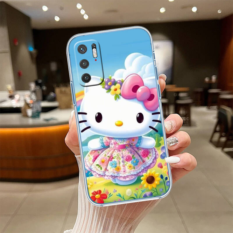 Cartoon Hello kitty Phone Case for Motorola Edge 20 30 S30 40 50 Fusion Lite Plus Pro Ultra Neo One Action Zoom Hyper Power Macro Vision