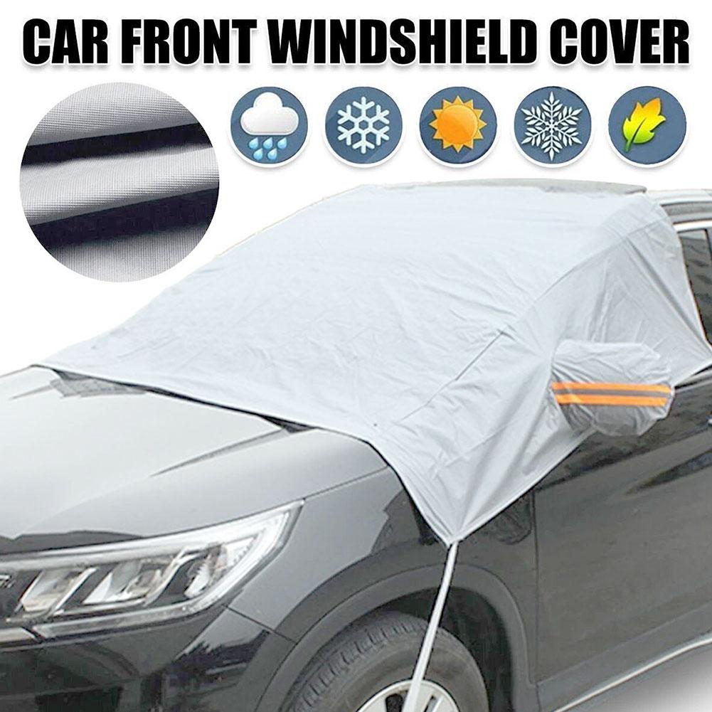 Prevent Snow Ice Sun Shade Dust Frost Freezing Car X3C4 For Auto Protector Universal Cover Wind R2S6