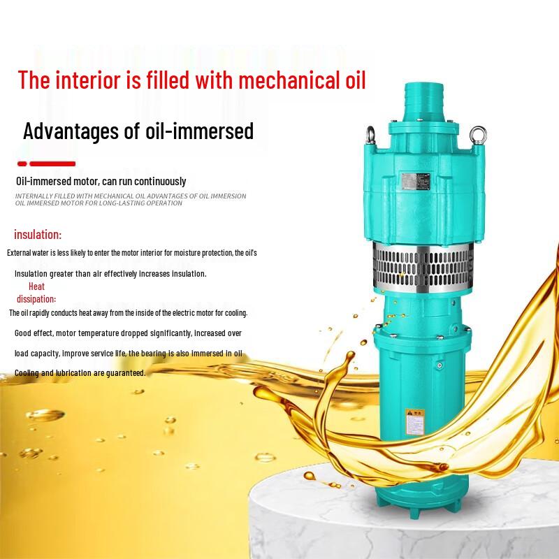 Yuxiang QY 3-Phase Oil-Immersed Submersible Water Pump