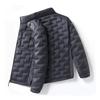 Leichte Daunenjacke für Damen und Herren mit Stehkragen für den Winter - Weiße Entendaune, Modischer Lässiger Warmer Mantel