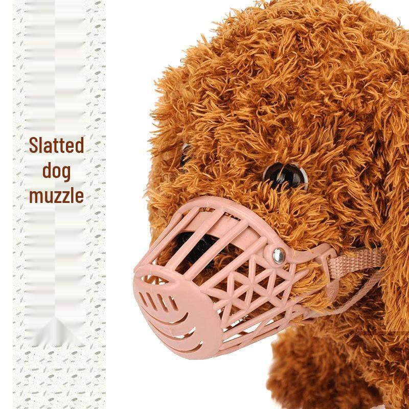 Anti-Bite Dog Muzzle Cage for Small & Large Breeds - Bark Control & Eating Prevention