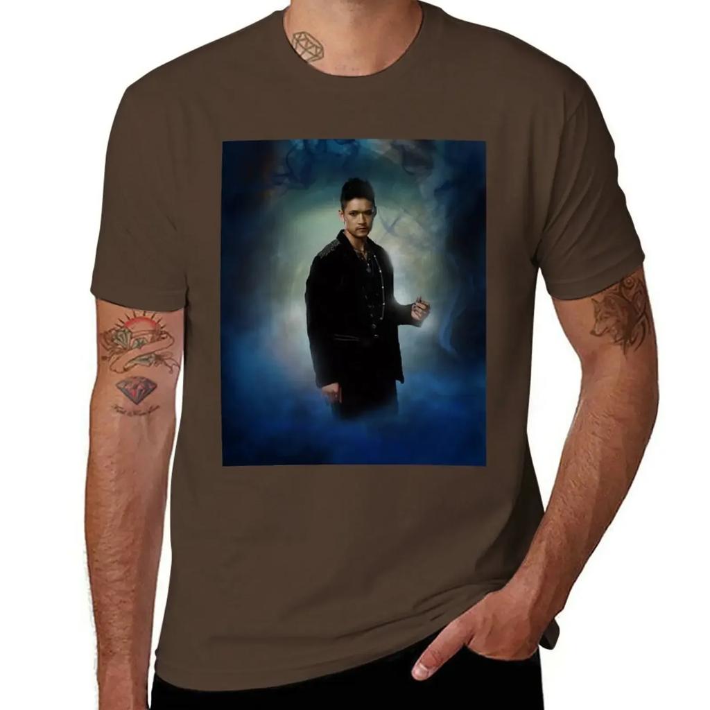 Shadowhunters Magnus Tshirt Aesthetic Clothes Blanks Customizeds Black Tshirts For Unisex
