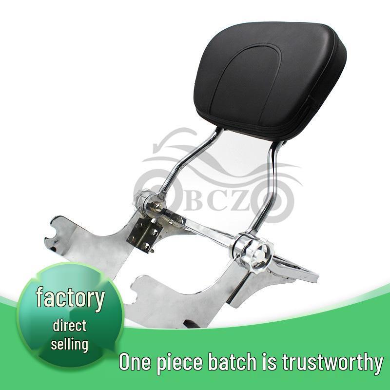 Harley Motorcycle Backrest & Luggage Rack for Street Glide/Road King (1997-2013) - Quick Release, Modified Design BCZMT