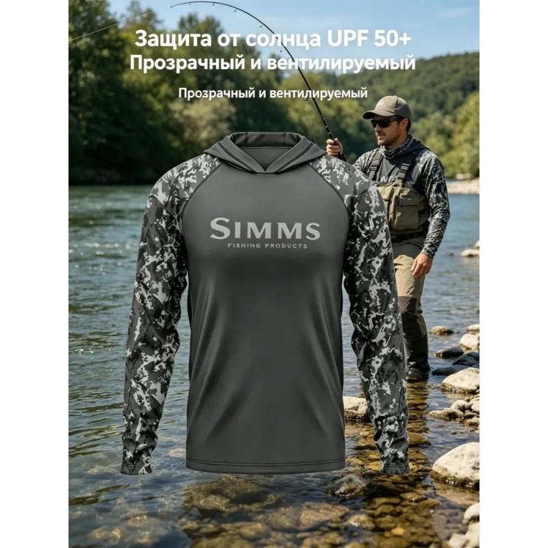 Quick-Dry Long Sleeve Fishing Shirt With Hood UV Protection Outdoor Sport Top Men Women