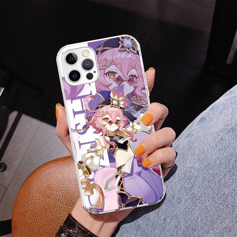 Genshin Impact Anime Phone Case For iPhone 17 Air 16 Pro Max 16E 15 + 14 Plus 11 12 13 Mini 7 8 SE Gift Print Cover Fundas 17 Ai
