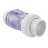 2 Inch Check Valve Transparent Pool Accessories Replacement Check Valve Prevent Backflow