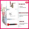 Dust Remover Water Sprayer Set Spare Parts For Cutting Machine, Brick Tile Cutting Machine Grinder Kit With Connector