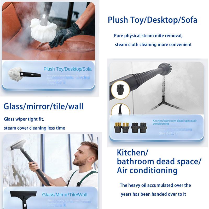 2600W Handdampfreiniger Hochtemperatur Küchen Klimaanlage Tragbare Sterilisation Hochdruckreiniger