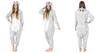 Men's Elephant Pajamas Funny Adult Kigurumi Onesie Warm XL Onesie Costume Grey Elephant - M