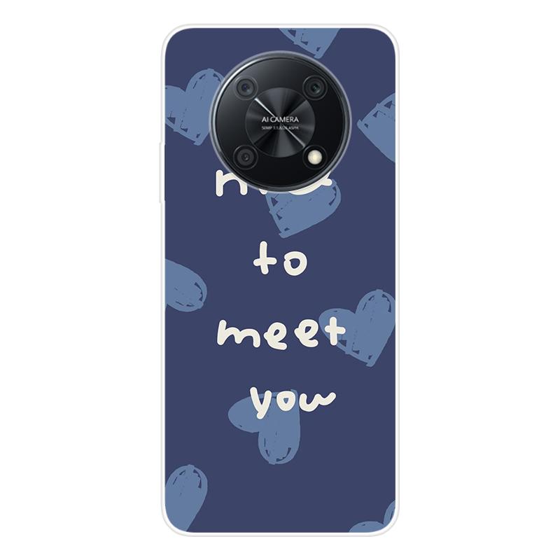 For Huawei nova Y90 Y 90 novaY90 Case Soft Silicone Back Cover Cartoon Phone Case Diversification